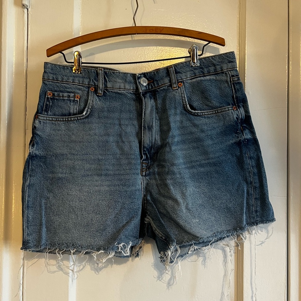 Zara denim shorts